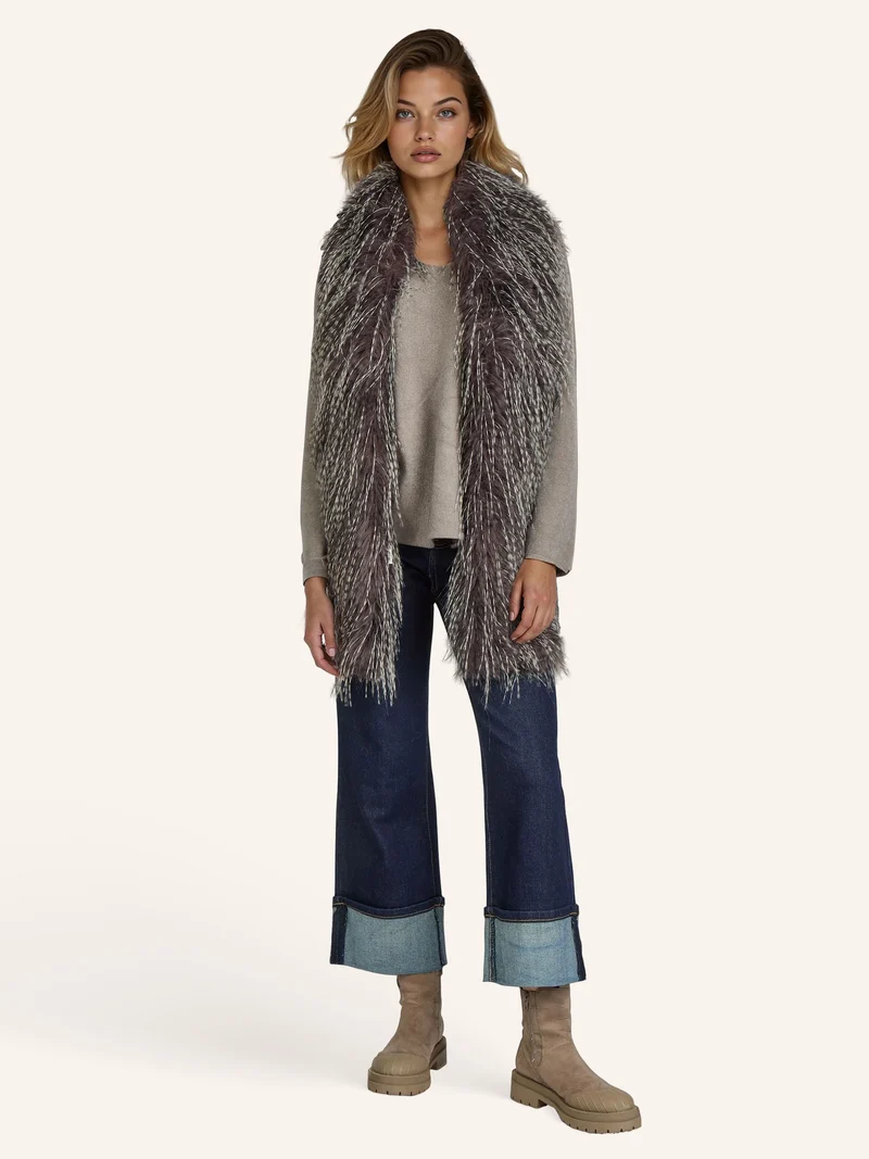 Faux-Fur Schal
