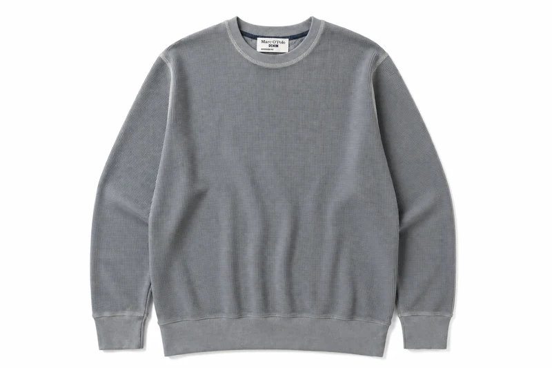 Marc’ O Polo Denim Herren Sweatshirt Relaxed Fit Grau