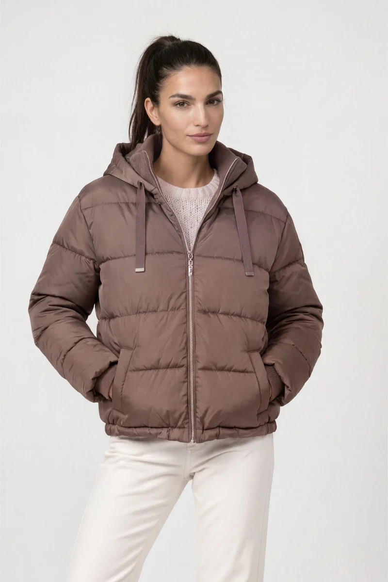 Jacke, taupe
